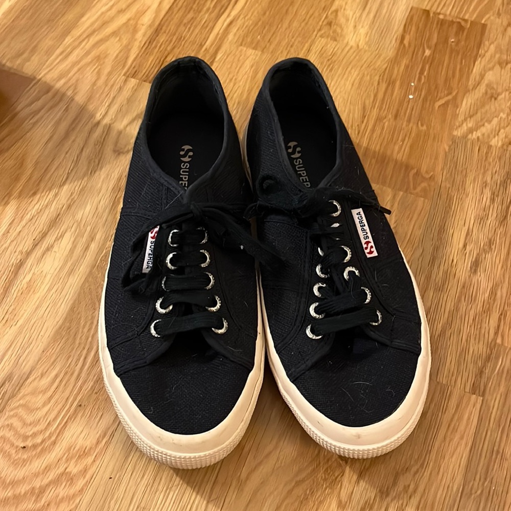 Supergas - worn one time - navy blue